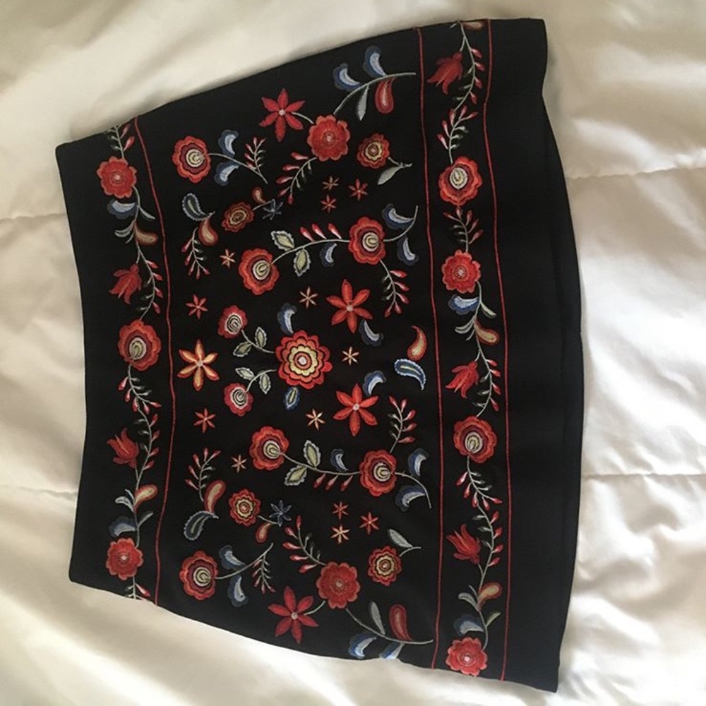 Floral skirt